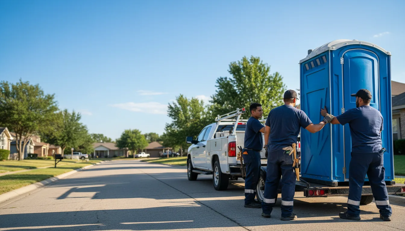 Portable Toilet Rental in Sadsburyville, PA near me